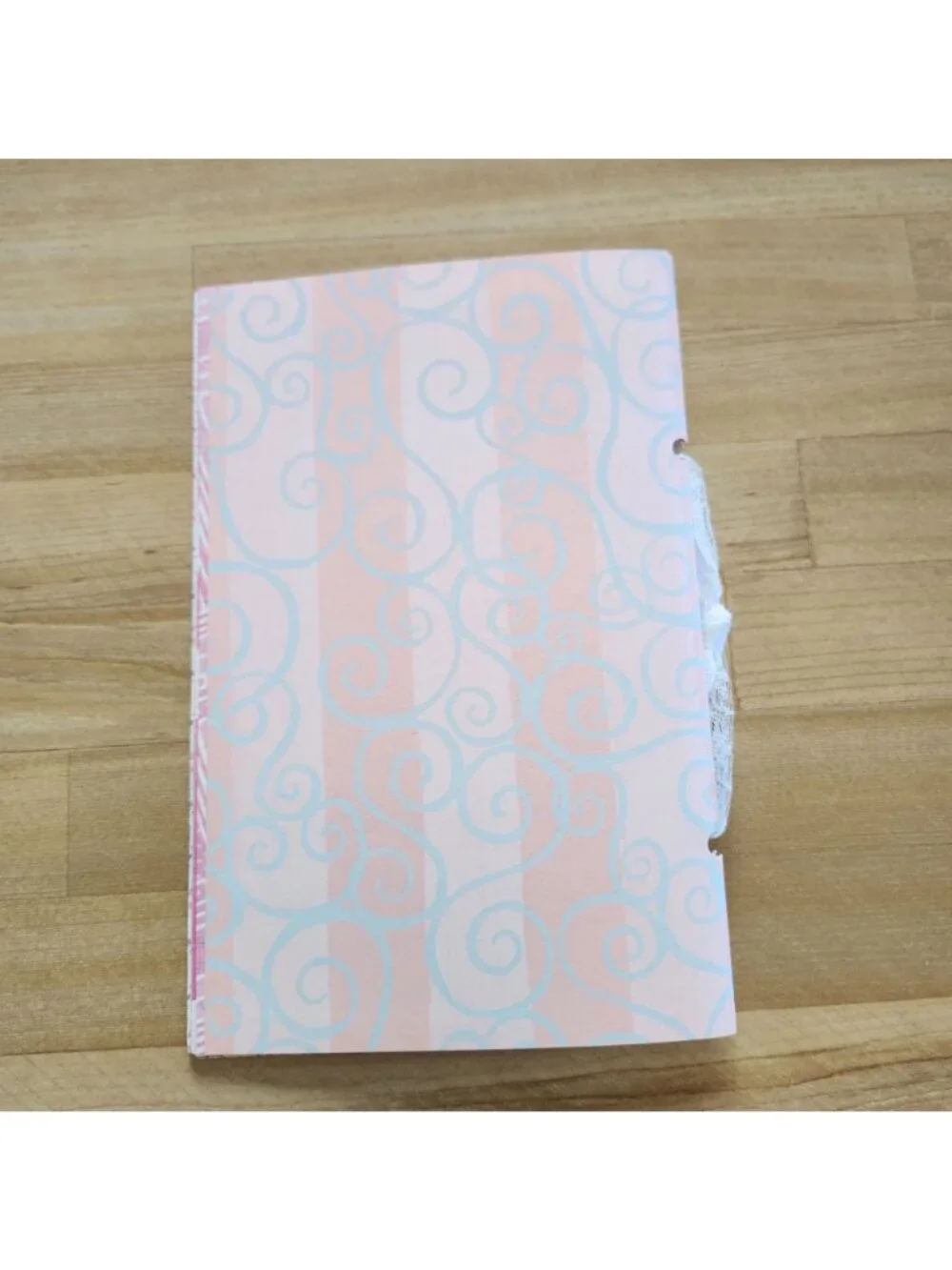 Junk Journal Booklet Blank Handmade 28 pgs Pink Theme